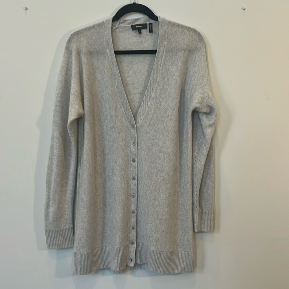 Theory Cashmere Cardigan sz Small